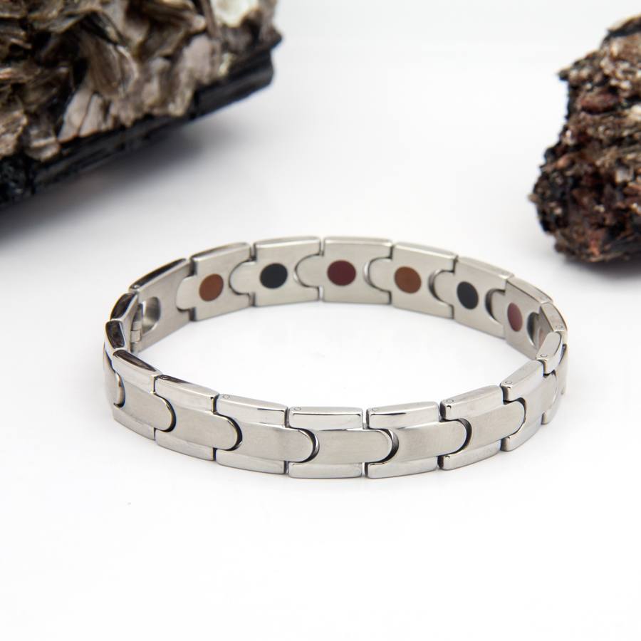 Stainless Steel Negative Ion Bracelet By Pürlife