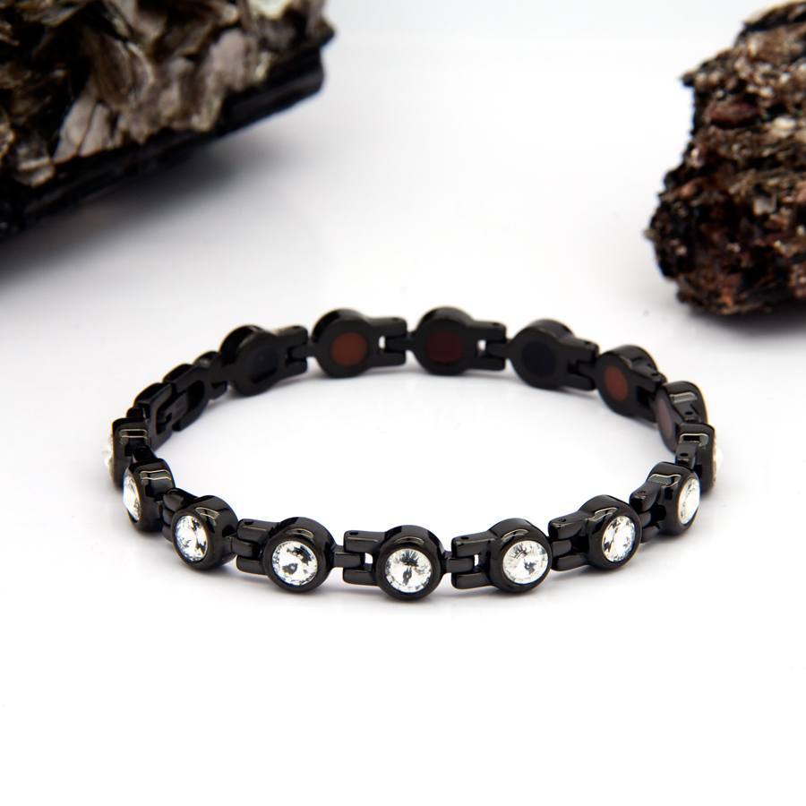 Authentic Pur life Negative Ion Bracelet ELEGANT BRUSHED STAINLESS GOLD BALANCE Authentic Pur life Negative Ion Bracelet ELEGANT BRUSHED STAINLESS GOLD BALANCE
