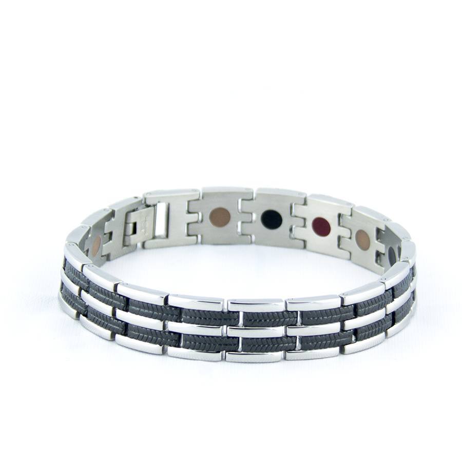 Stainless Steel Negative Ion Bracelet By Pürlife Purlife Negative Ion Non Magnetic Wrist Bracelet Band Elegant Series Bracelets 724131451646