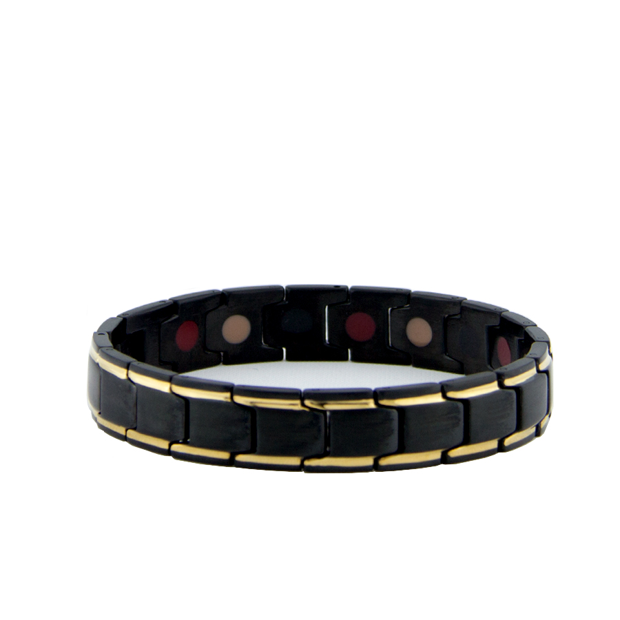 Authentic Pur life Negative Ion Bracelet ELEGANT BRUSHED STAINLESS GOLD BALANCE Authentic Pur life Negative Ion Bracelet ELEGANT BRUSHED STAINLESS GOLD BALANCE