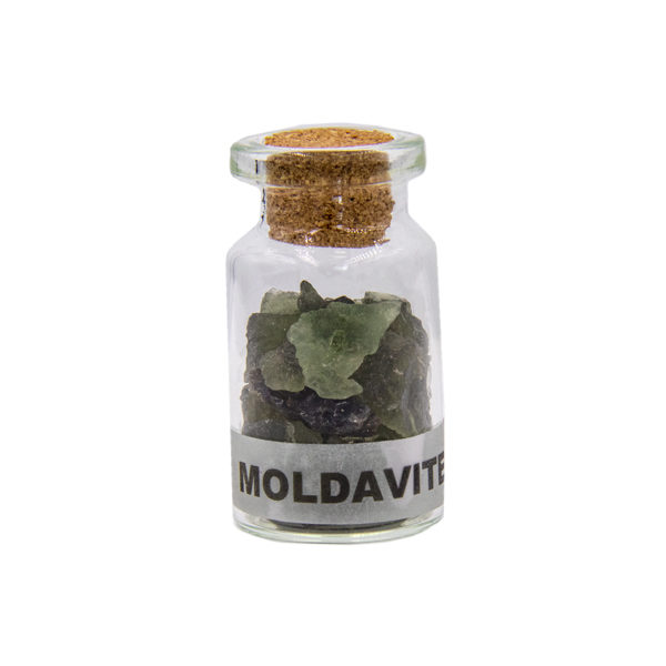 Moldavite Bottle