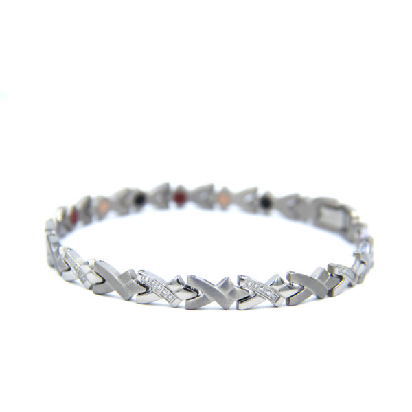Purlife - Negative ion Wrist Band Diamond Series Bracelets -0803