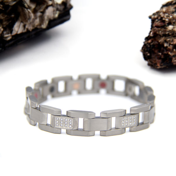 Purlife - Negative ion Wrist Band Diamond Series Bracelets - 0810